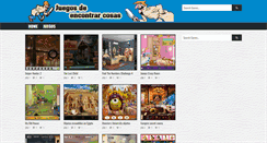 Desktop Screenshot of juegosdeencontrarcosas.org