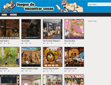 Tablet Screenshot of juegosdeencontrarcosas.org